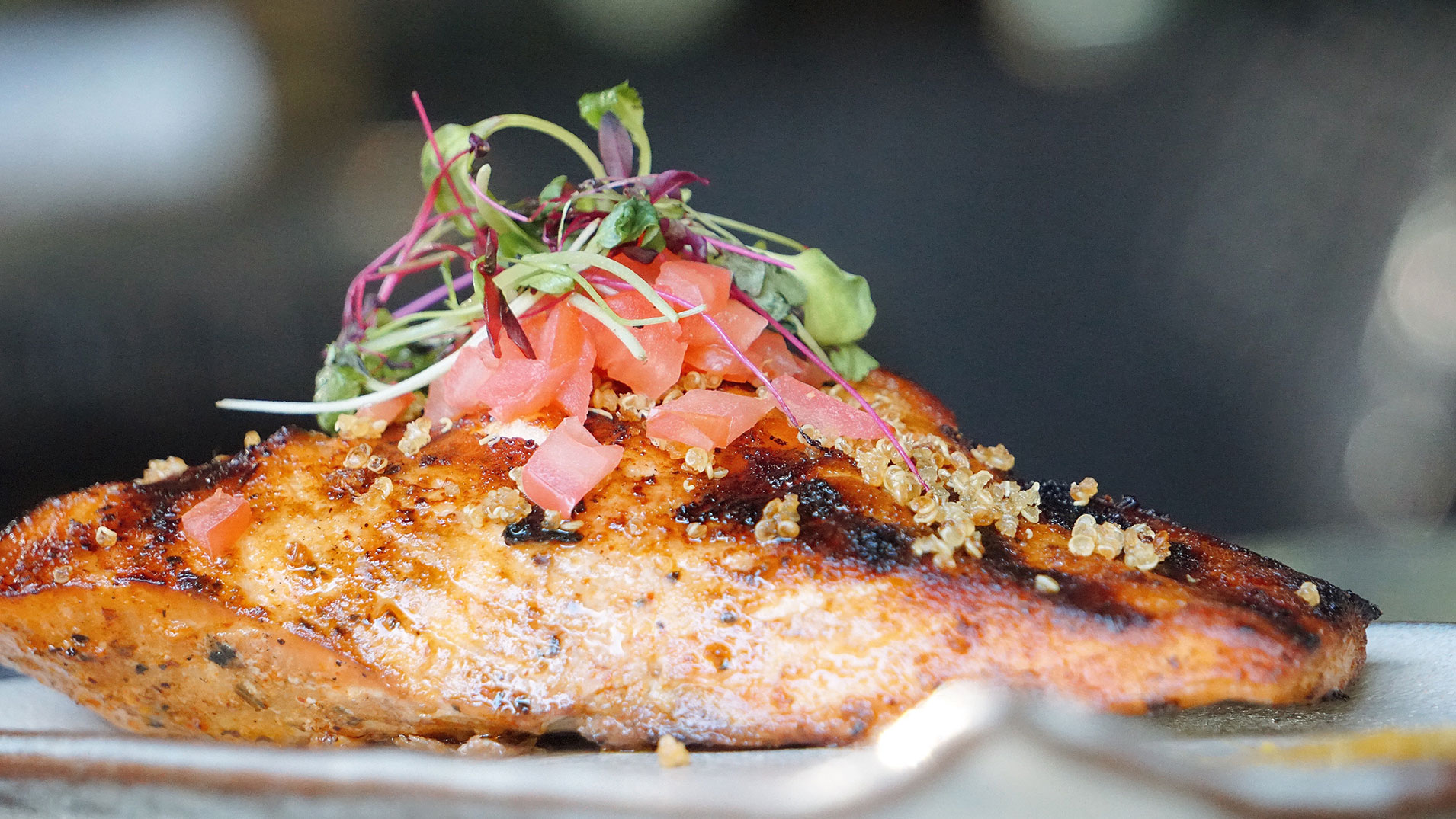 lulu salmon dinner